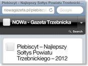 Plebiscyt – Najlepszy Sołtys Powiatu Trzebnickiego – 2012